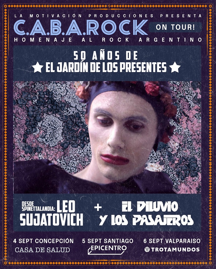 Con la presencia de Leo Sujatovich: El Diluvio y los Pasajeros celebra los 50 años de 